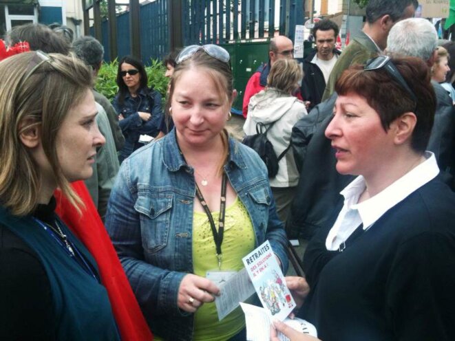 Nathalie, Séverine et Lucrèce vivent avec moins de 1.000 euros par mois. © M. Turchi Nathalie, Séverine et Lucrèce vivent avec moins de 1.000 euros par mois. © M. Turchi